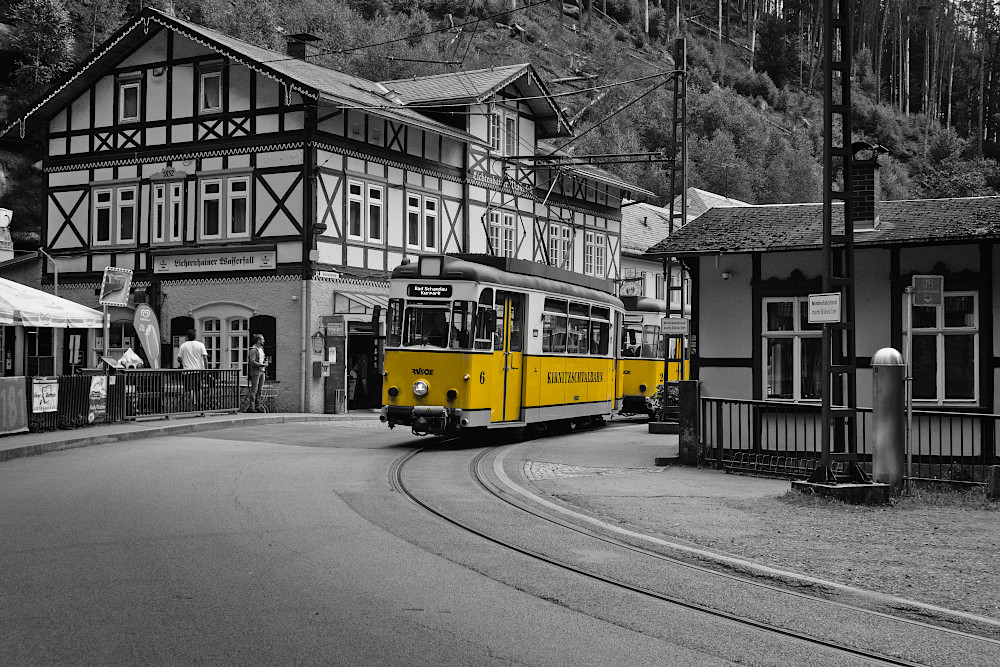 Kirnitzschtalbahn, Sächsische Schweiz
